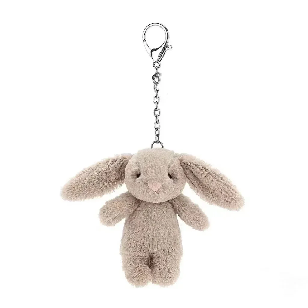 Car Accessories Girl - 봉제 인형 귀여운 만화 토끼 열쇠고리