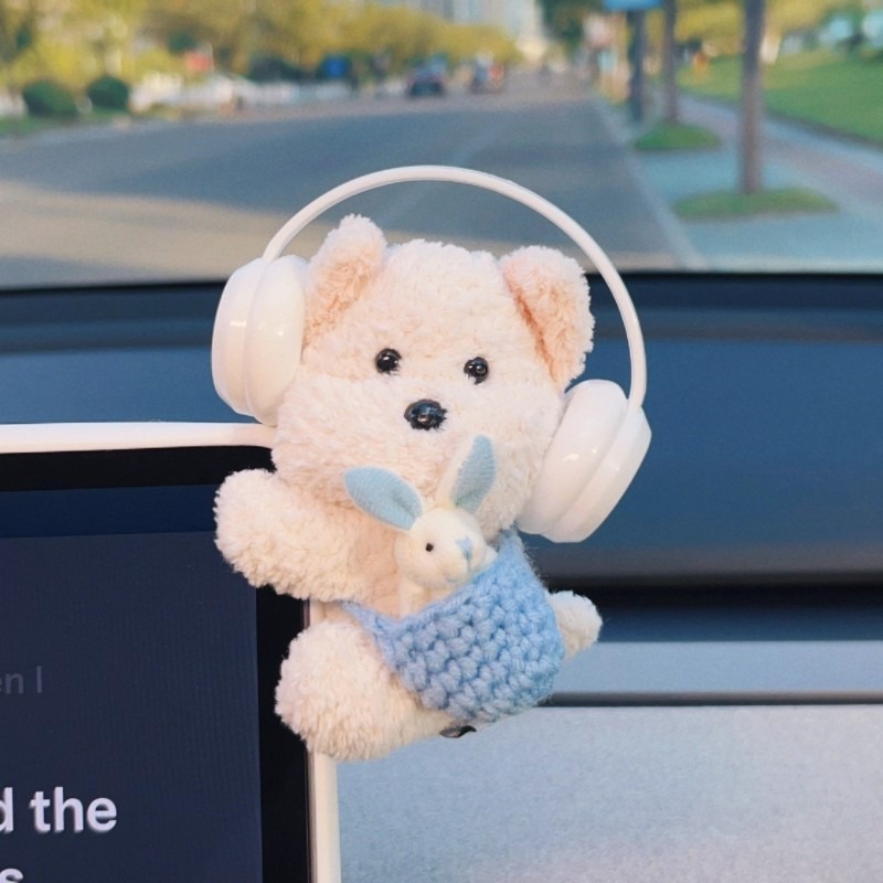 Car Accessories Girl - 봉제인형 자동차 장식품 대시보드 스크린 장식