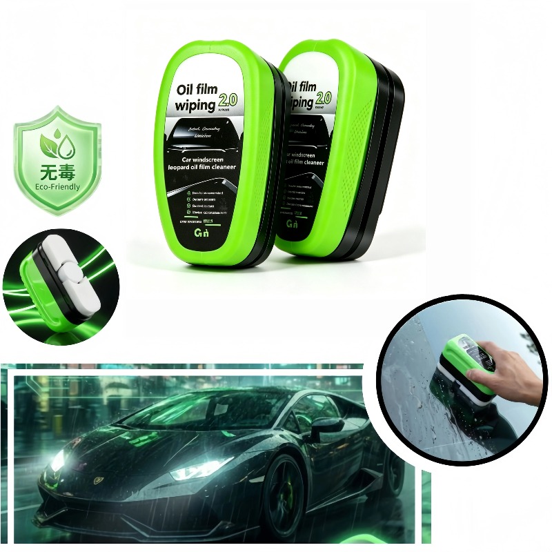 Car Detailing Brush - 무독성 자동차 유리 기름때 제거 키트