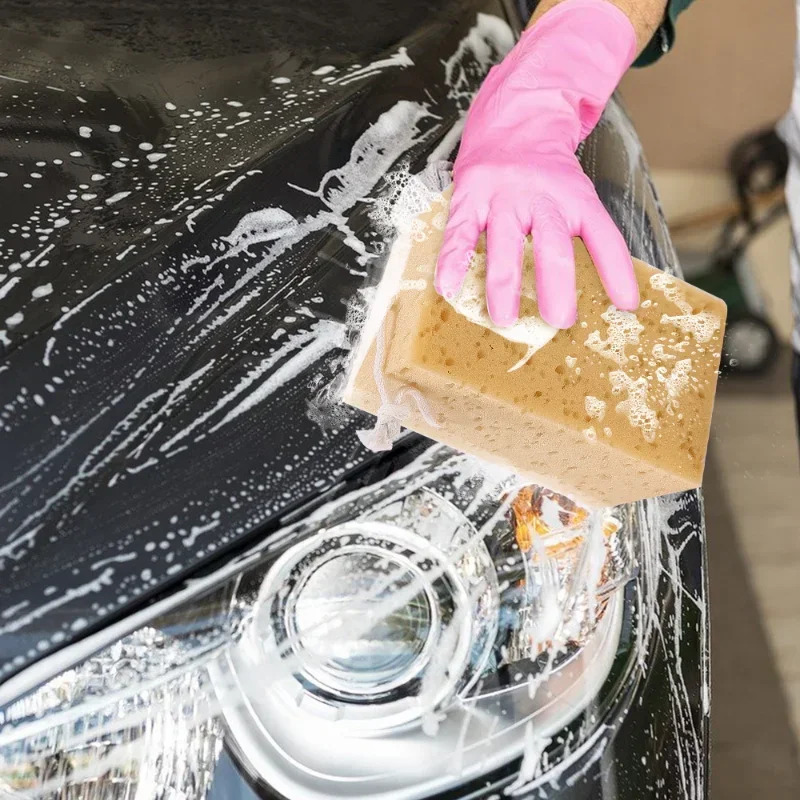 Car Detailing Brush - 자동차 세차 스펀지 대형 벌집 모양