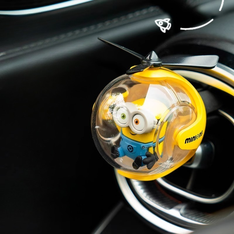 Car Accessories For Inside - 미니언즈 자동차 방향제, 귀여운 만화 캐릭터