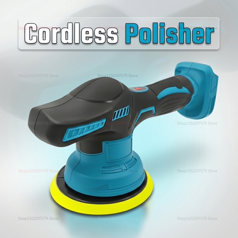 Car Detailing Brush - 무선 18V 전기 자동차 광택기 로터리