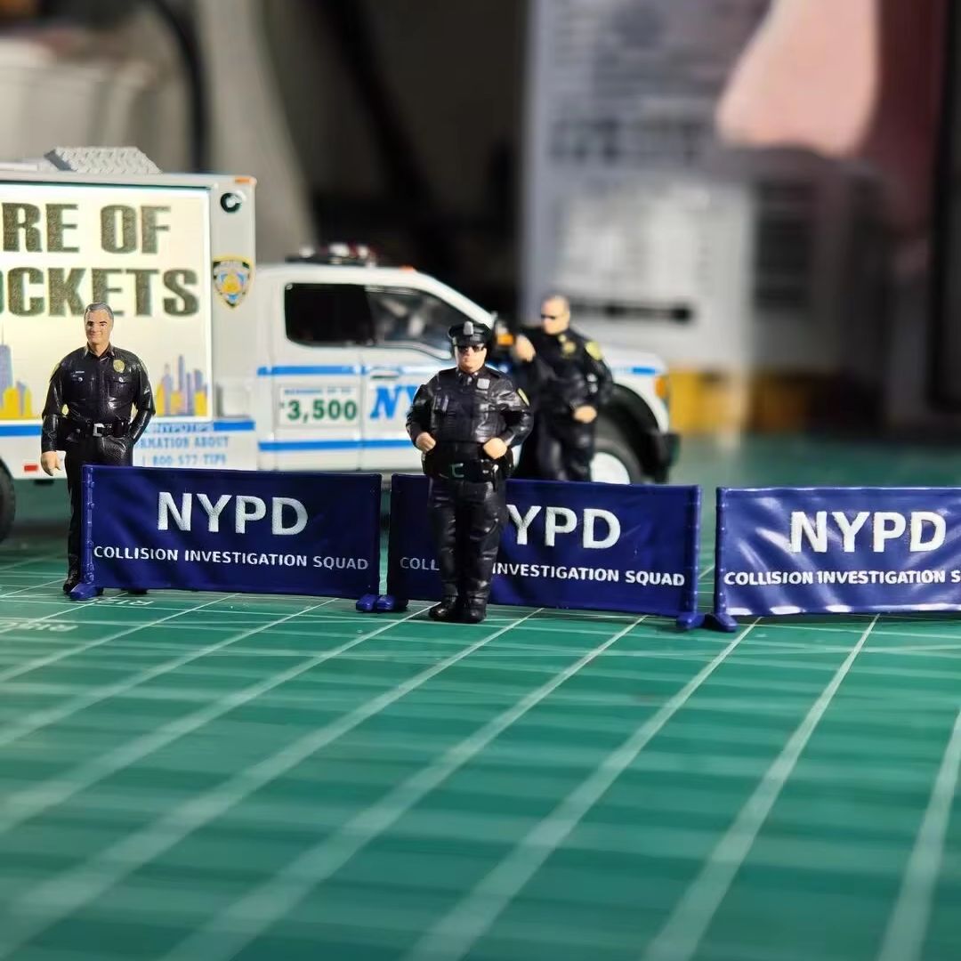 Car Accessories York - 1/64 뉴욕시 경찰청 NYPD 1:64 미국식