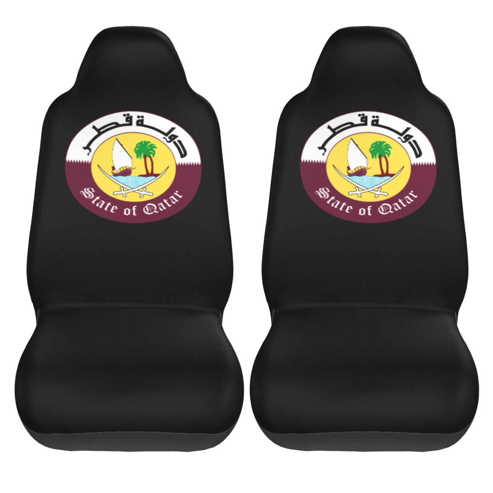 Qatar Car Accessories - 카타르 국장 패턴 자동차 시트 커버