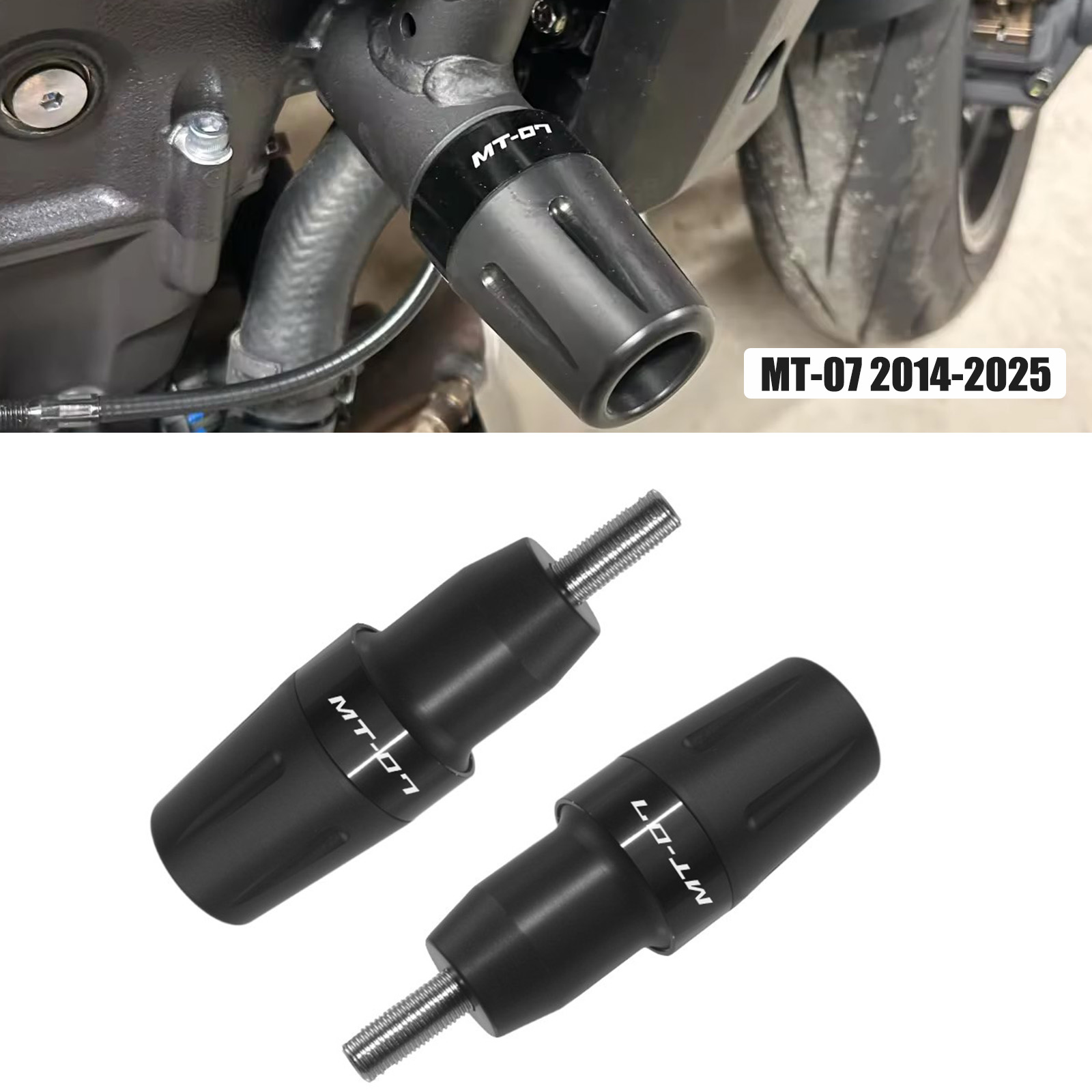Car Accessories Xuv 700 - 야마하 MT07 MT-07 프레임 슬라이더 충돌