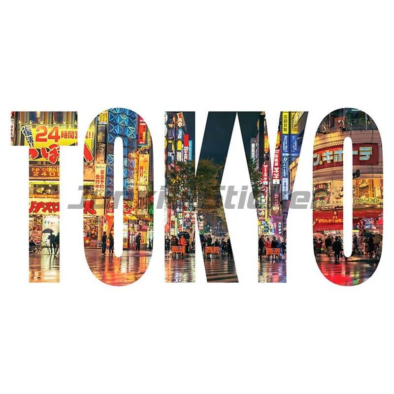 Car Accessories In Tokyo - 일본 도쿄 자동차 스티커 에어컨 데칼
