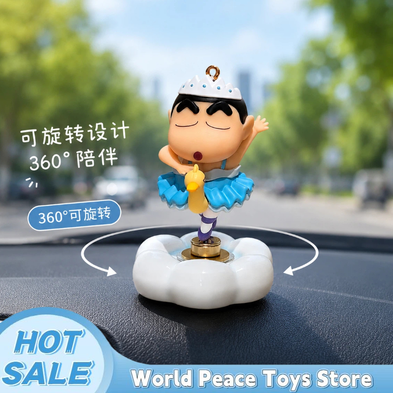 Car Accessories For Inside - 회전식 발레 크레용 신짱 자동차 대시보드