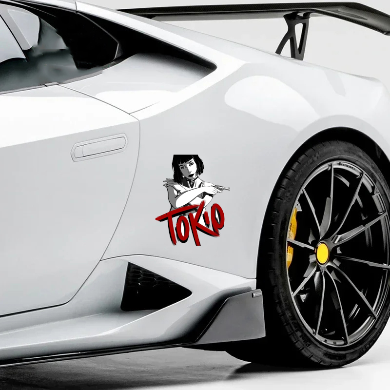 멋진 도쿄 그래피티 자동차 스티커 데칼 스크래치 방지  - Car Accessories In Tokyo 리뷰 및 가격