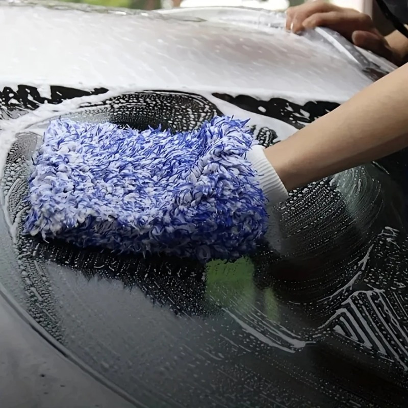 고밀도 자동차 세척 장갑 2개 - 부드러운 극세사, 자 - Car Accessories You Must Have 리뷰 및 가격