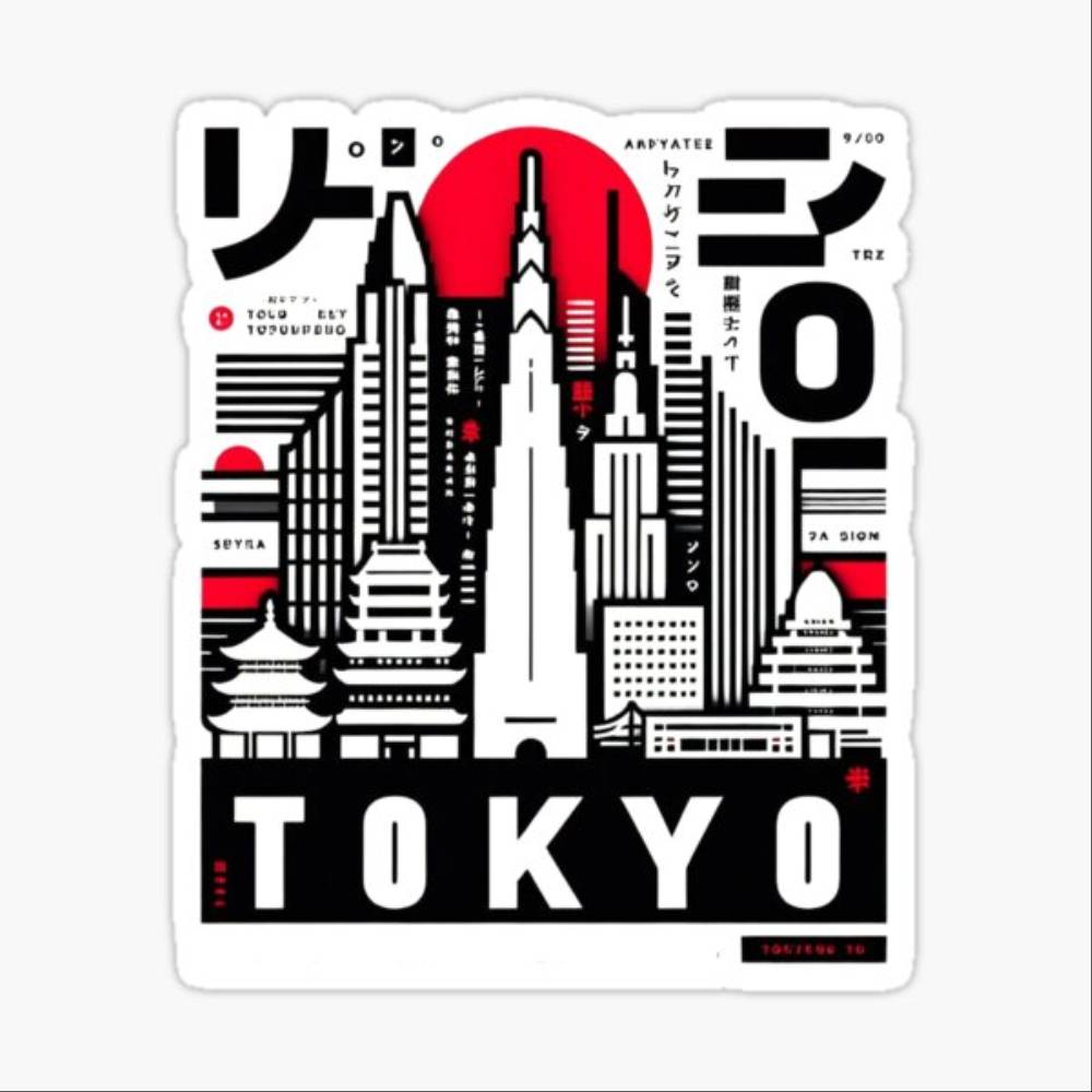 도쿄 여행 스티커, 자동차 창문용, 범퍼용, 다이컷 비 - Car Accessories In Tokyo 리뷰 및 가격