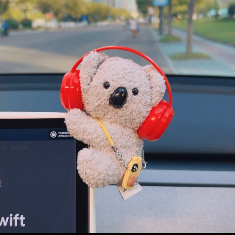 봉제인형 자동차 장식품 대시보드 스크린 장식 피규어 소 - Car Accessories Girl 리뷰 및 가격