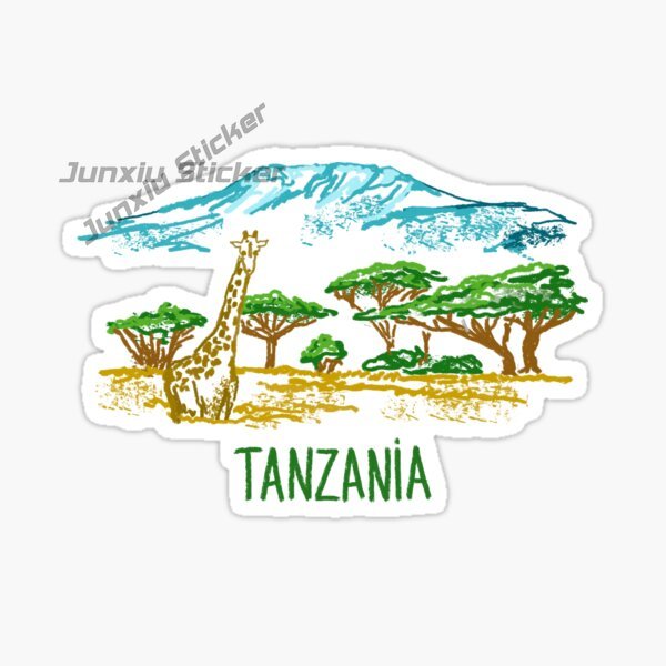 탄자니아 잔지바르 국기 국가 상징 비닐 자체 접착 자동 - Car Accessories Zanzibar 리뷰 및 가격