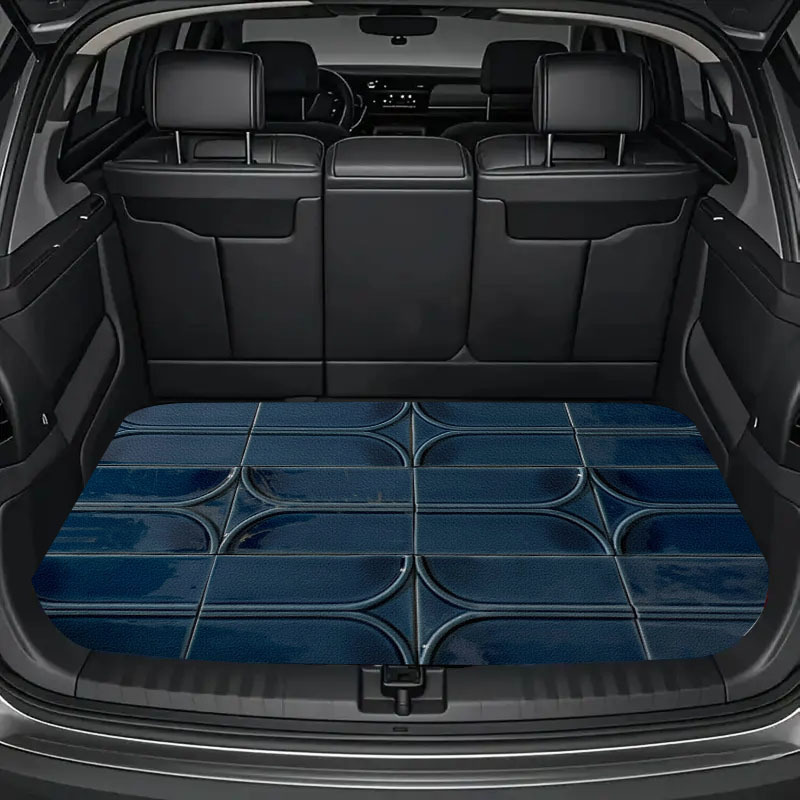 프린트 디자인의 자동차 트렁크 매트 1개, 필수 여행용 - Car Accessories You Must Have 리뷰 및 가격
