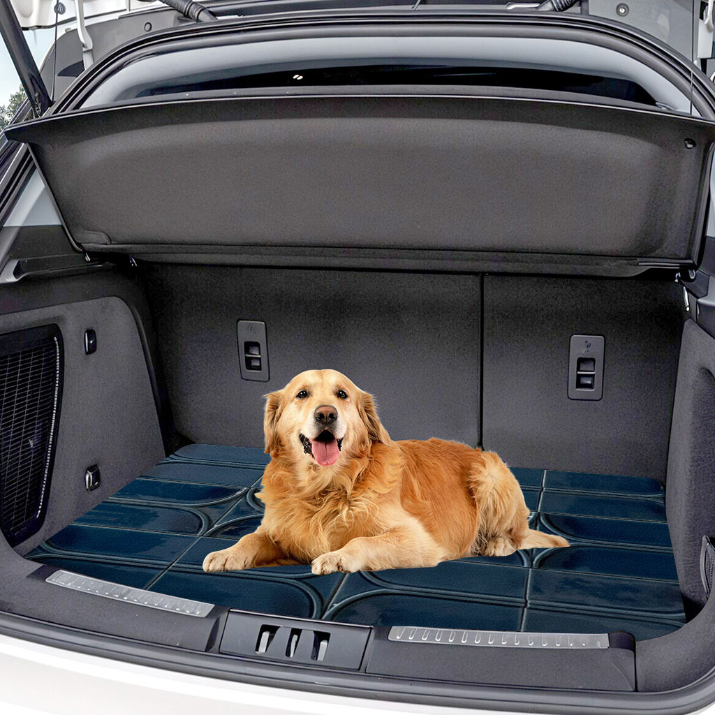 프린트 디자인의 자동차 트렁크 매트 1개, 필수 여행용 - Car Accessories You Must Have 리뷰 및 가격