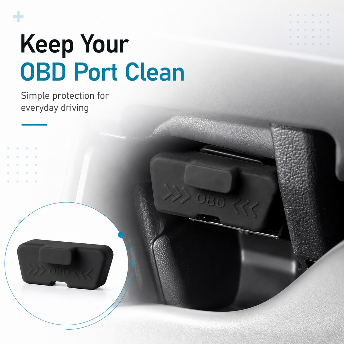 Lanke 1PC 차량 OBD 포트 방진 커버 실리콘  - Car Accessories Exterior 리뷰 및 가격