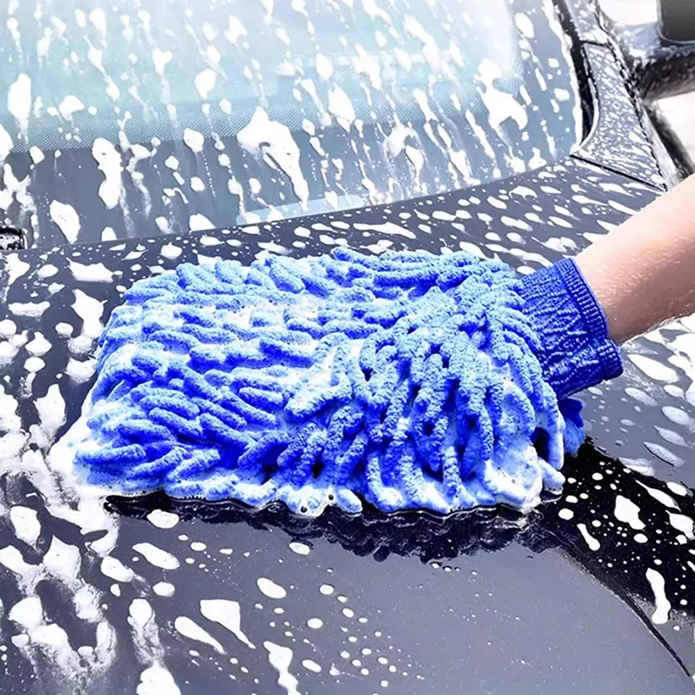1/2Pc 마이크로 화이버 세차 장갑 셔닐 카 미트 청 - Car Detailing Brush 리뷰 및 가격