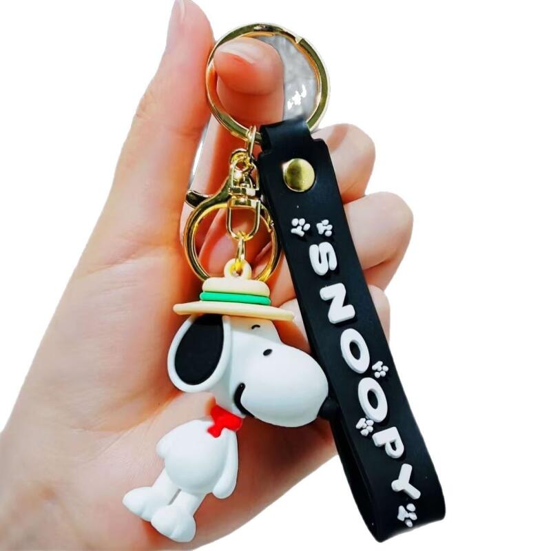 만화 스누피 키체인 소녀 귀여운 펜던트 자동차 키 작은 - Car Accessories Girl 리뷰 및 가격