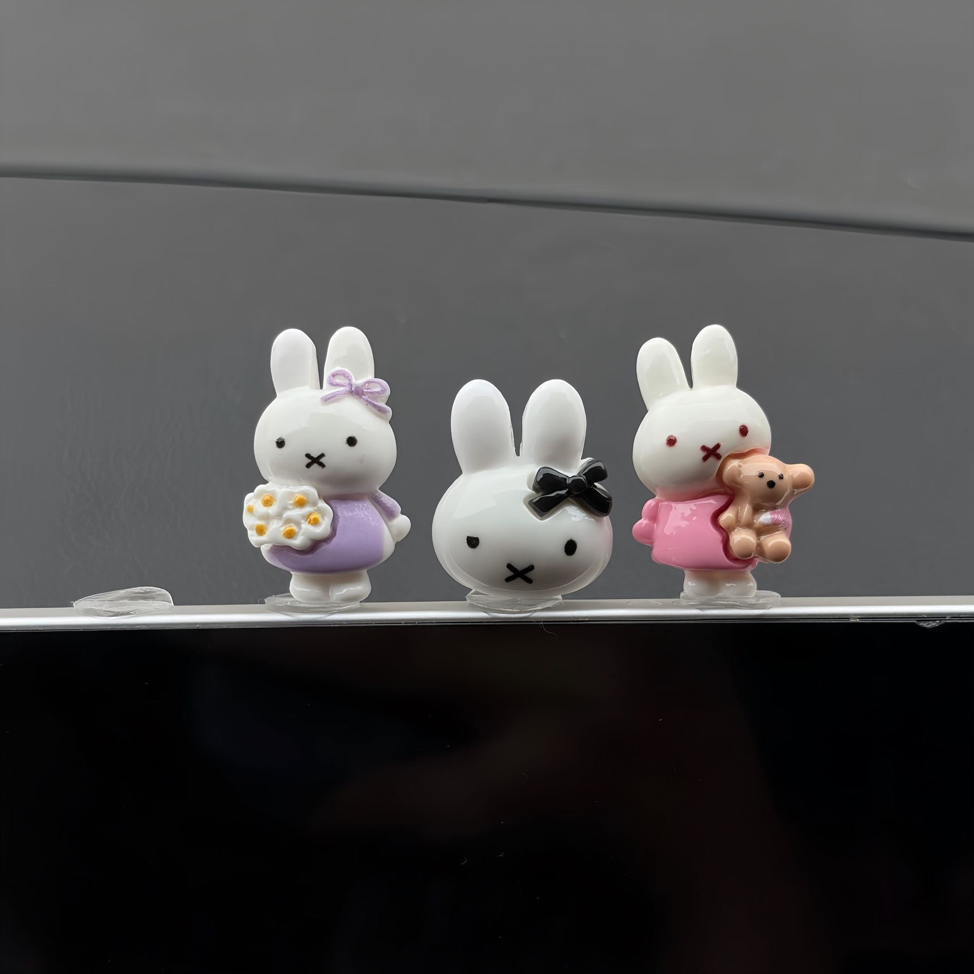 미피 토끼 자동차 대시보드 장식품 귀여운 만화 토끼 미 - Car Accessories Girl 리뷰 및 가격