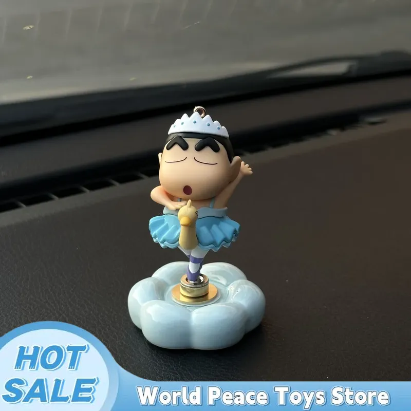 회전식 발레 크레용 신짱 자동차 대시보드 장식품 자동차 - Car Accessories For Inside 리뷰 및 가격