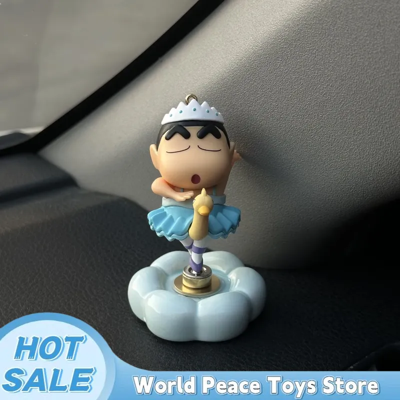 회전식 발레 크레용 신짱 자동차 대시보드 장식품 자동차 - Car Accessories For Inside 리뷰 및 가격