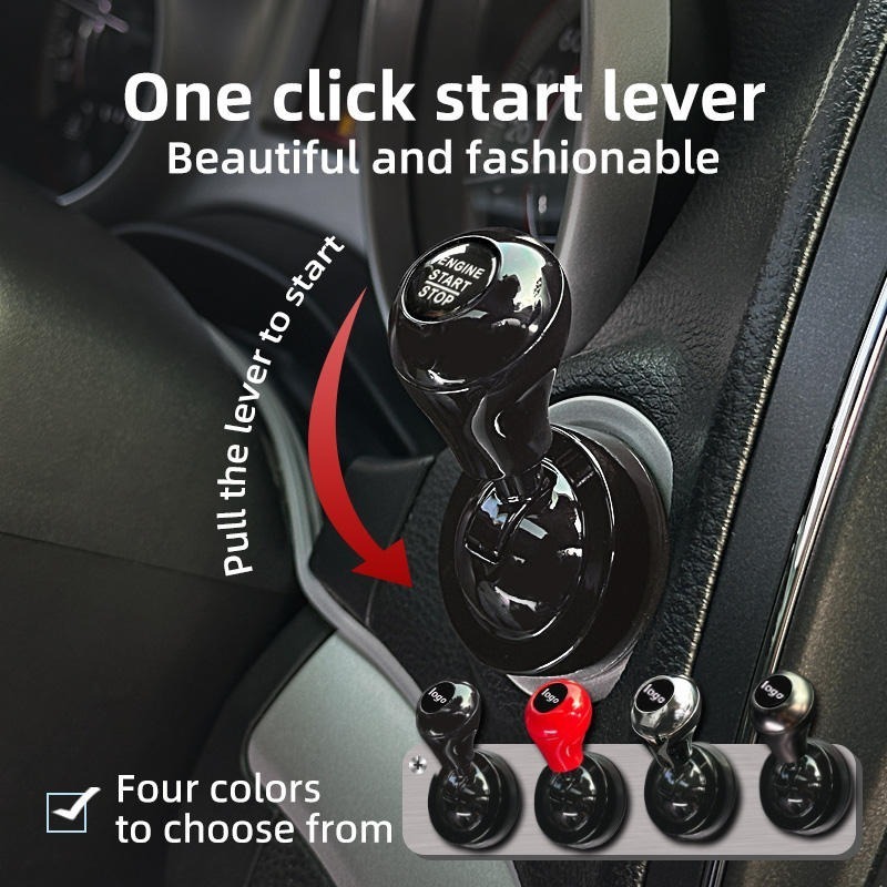 원터치 시동 버튼과 푸시-투-스타트 로커 레버 레트로  - Car Accessories For Inside 리뷰 및 가격