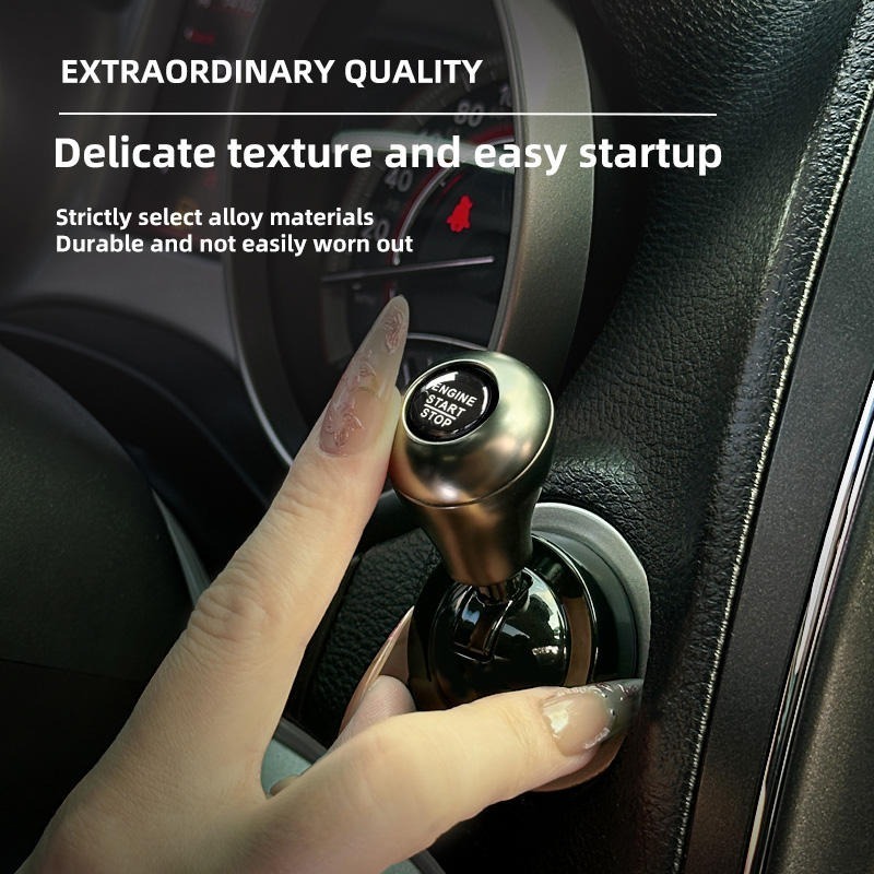 원터치 시동 버튼과 푸시-투-스타트 로커 레버 레트로  - Car Accessories For Inside 리뷰 및 가격