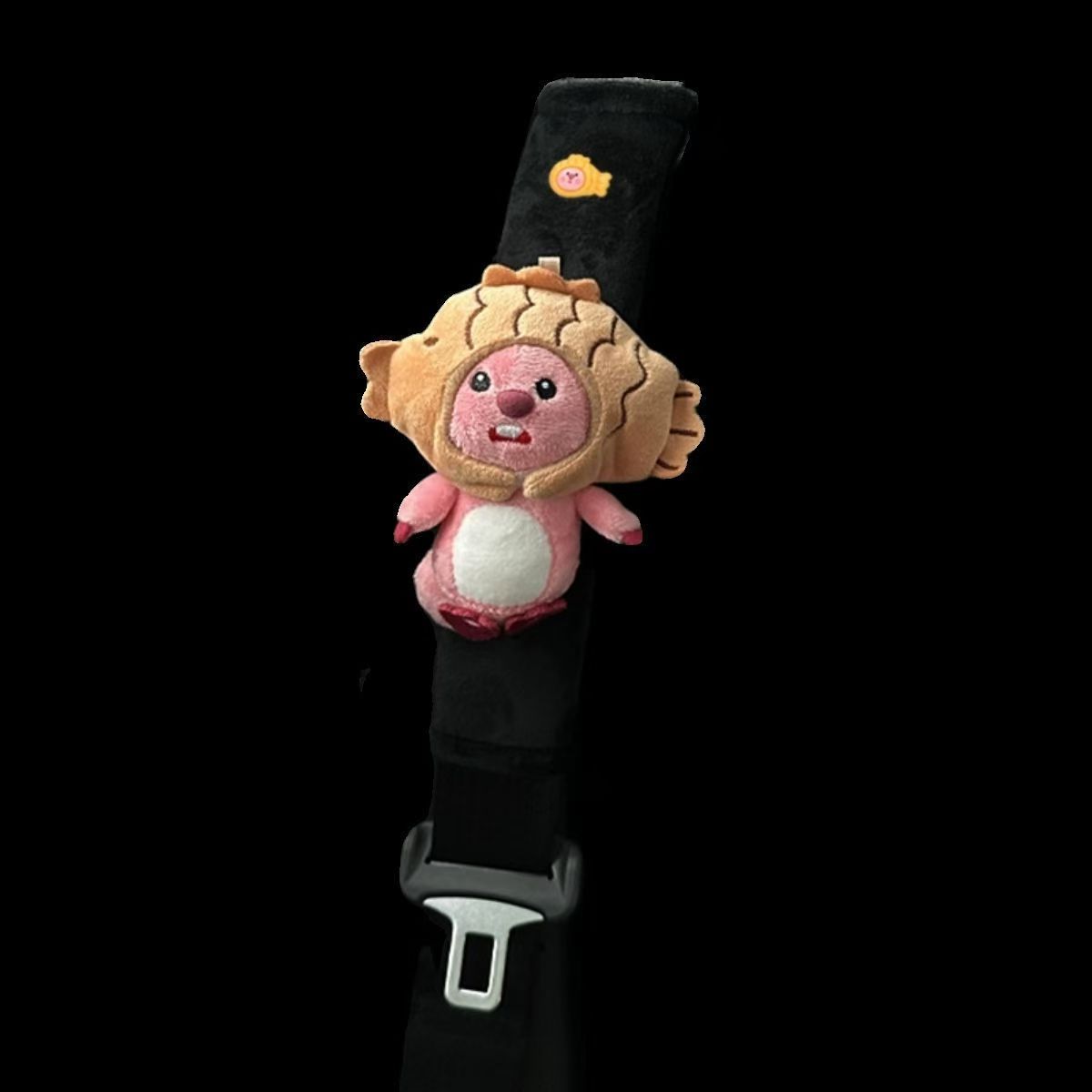 카시트 안전벨트 장식 플러시 비버 블랙 안전벨트 어깨  - Car Accessories Girl 리뷰 및 가격