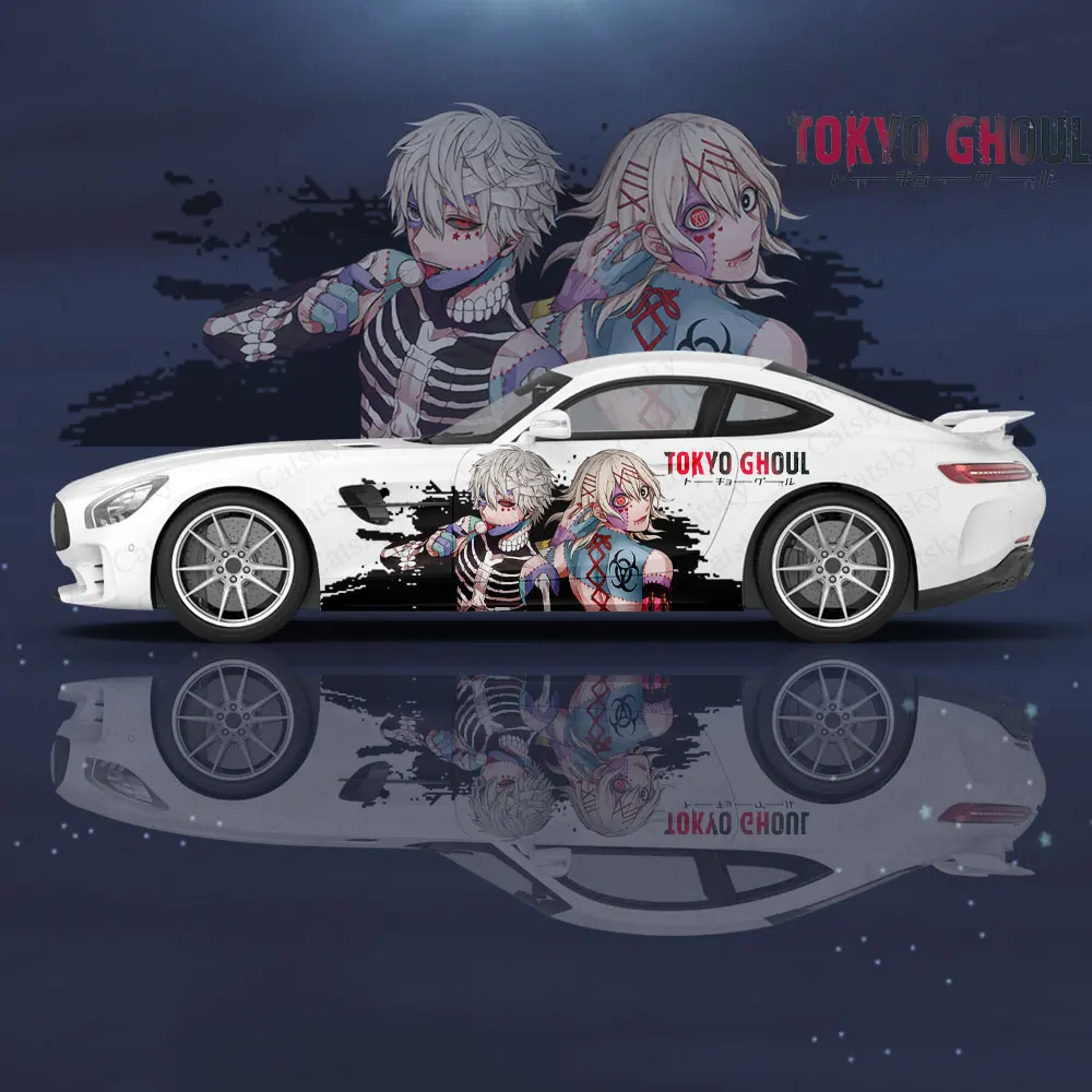 Anime Tokyo Ghoul 사용자 정의 자동차 스 - Car Accessories In Tokyo 리뷰 및 가격