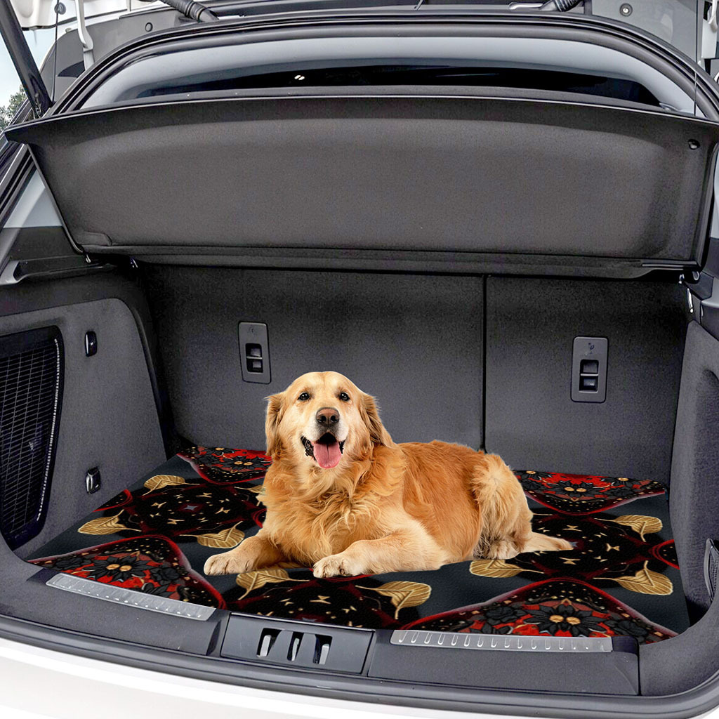 프린트 디자인의 자동차 트렁크 매트 1개, 필수 여행용 - Car Accessories You Must Have 리뷰 및 가격