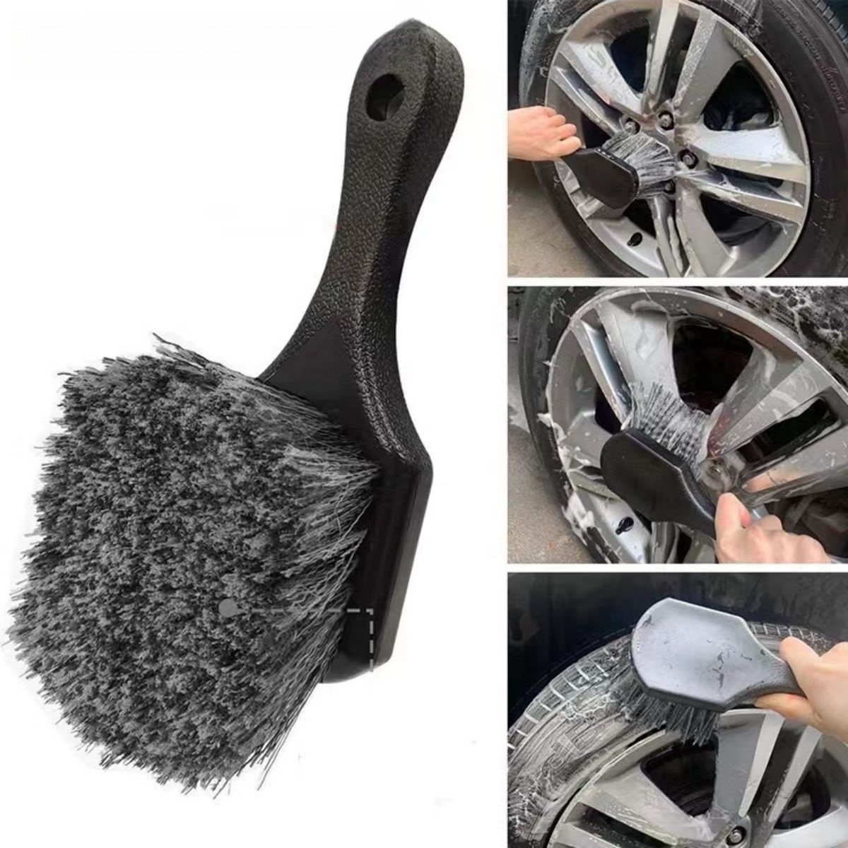 자동차 휠 청소 브러시 디테일 브러시, 짧은 핸들, 타 - Car Detailing Brush 리뷰 및 가격