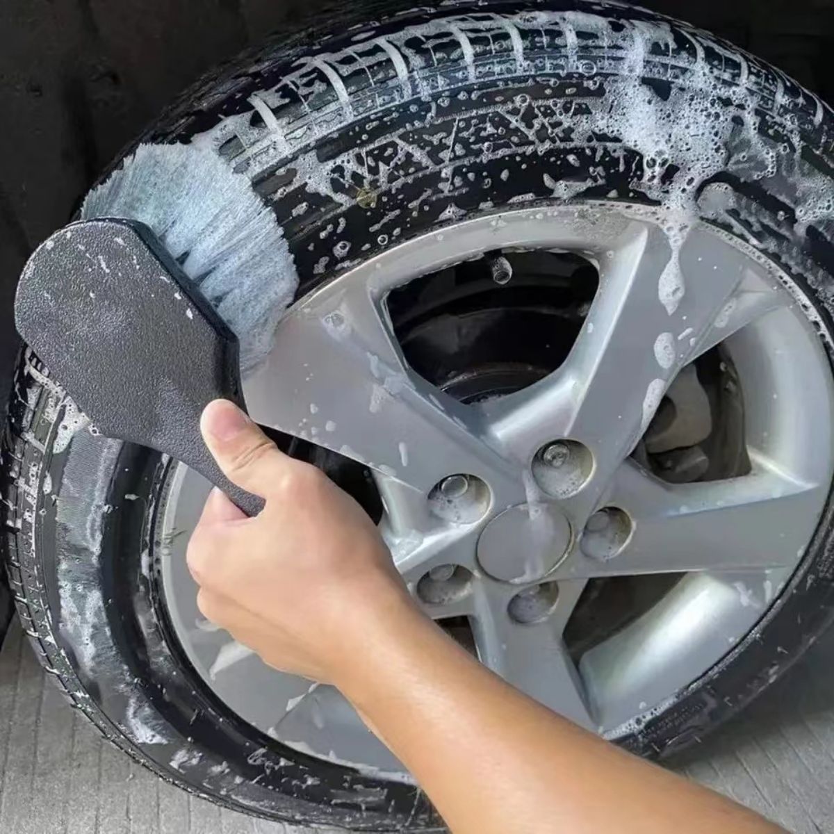 자동차 휠 청소 브러시 디테일 브러시, 짧은 핸들, 타 - Car Detailing Brush 리뷰 및 가격
