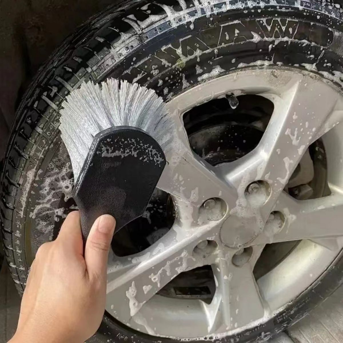 자동차 휠 청소 브러시 디테일 브러시, 짧은 핸들, 타 - Car Detailing Brush 리뷰 및 가격