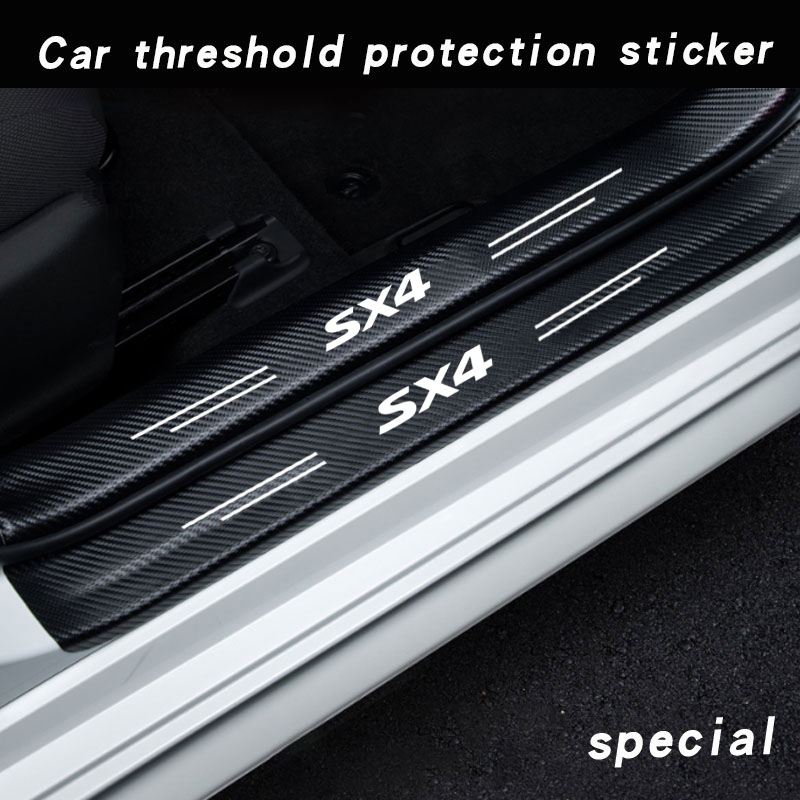 스즈키 SX4 용 자동차 씰 보호대 장식 스티커, 모델 - Bumper Guard Protector 리뷰 및 가격