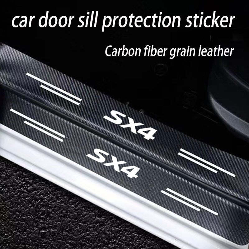 스즈키 SX4 용 자동차 씰 보호대 장식 스티커, 모델 - Bumper Guard Protector 리뷰 및 가격