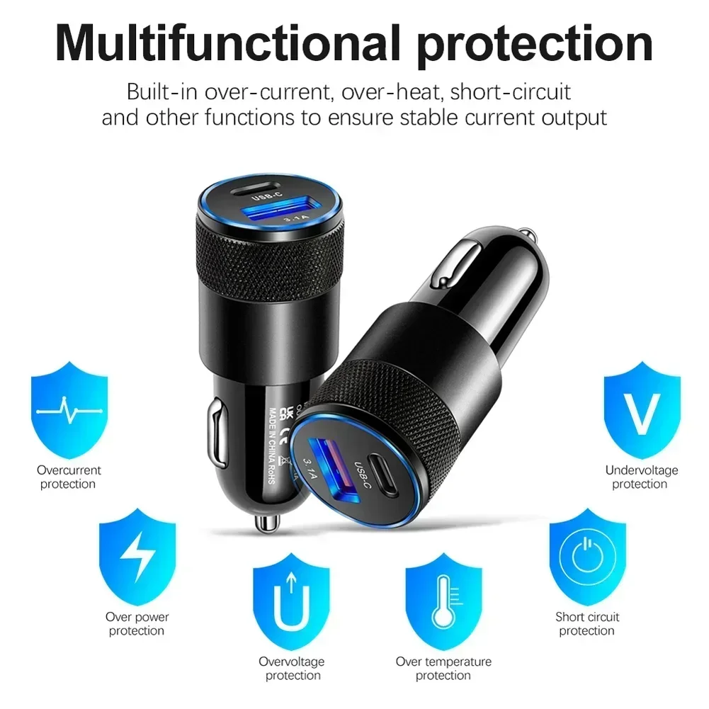 차량용 USB 고속 충전기, 고속 충전 3.0, C타입 - Car Accessories Quick Delivery 리뷰 및 가격